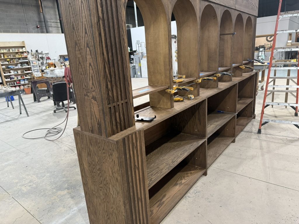 Custom millwork and bar fabrication — W&H skilled trades
